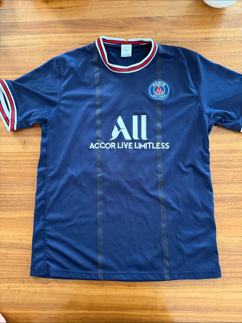 Lionel Messi #30  navy PSG jersey kids XL